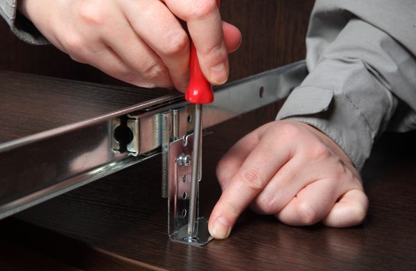 Drawer Track Installation in Pearland