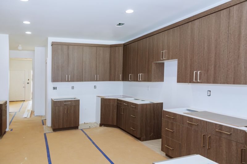 Finished Kitchen Cabinets